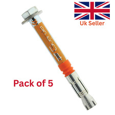 Heavy-Duty Expansion Anchor Bolt M8x107mm Secure Fixings for Concrete & Masonry