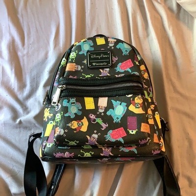 Loungefly Monsters Inc Backpack Rare RARE!!! Loungefly Monsters Inc~Boo & Sully~Mini Backpack~New  main image 2