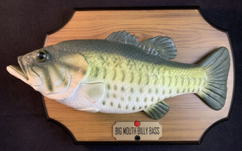 Vintage 1999 Big Mouth Billy Bass The Singing Sensation Motion Activated Fish