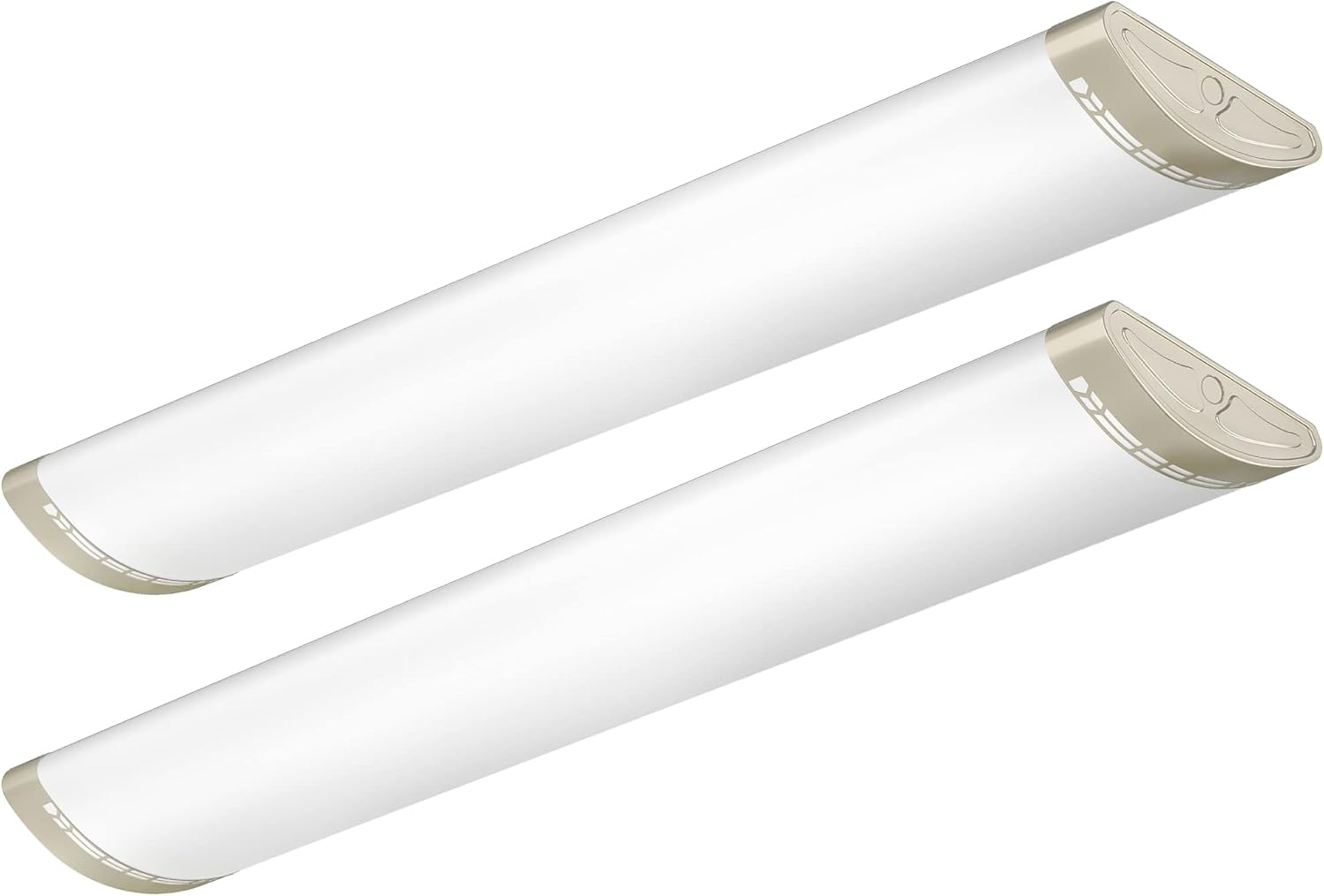 Dimmable 4FT LED Kitchen Puff Ceiling Lights, 40W, 4800LM, 4000K, 4 Foot LED Lin