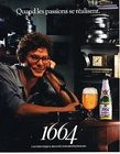 ADVERTISING ADVERTISING 1985 KRONENBOURG 1664 beer