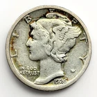 1926-S Mercury Dime Silver 10C Better Key Date VF XF San Francisco Nice Coin