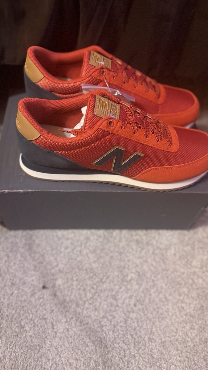 New Balance MZ501WXA, Red / Navy / Brown, Mesh / Suede  display picture 1