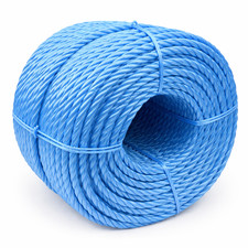 6mm Blue Polypropylene Rope Coils, Poly Rope, PP Sailing, Agriculture, Camping