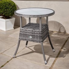 Club Rattan Palma Range Coffee Table in Grey Rattan