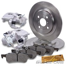 ATEC 2x BREMSSCHEIBE Ø278 + BREMSBELÄGE + BREMSSATTEL HINTEN FÜR TOYOTA YARIS