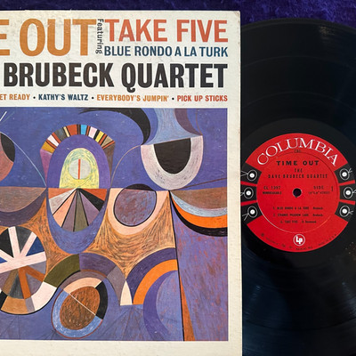 THE DAVE BRUBECK QUARTET Time Out Take Five 1B COLUMBIA CL 1397 Mono EX Tested