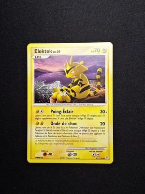 EXC NM Elektk 81/130 DP Diamant & Perle Base Pokemon DE