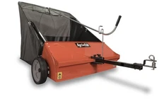 AGRI-FAB INC LAWN SWEEPER 44IN 25CU FT HOPPER CAPACITY ORANGE/BLACK