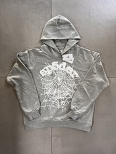 Grey Sp5der hoodie brand new