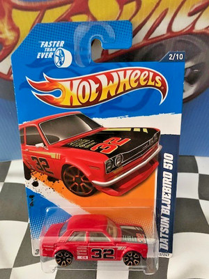 Hot Wheels 2012 Faster Than Ever 2/10 092 1967 Datsun Bluebird 510 RED FTE2