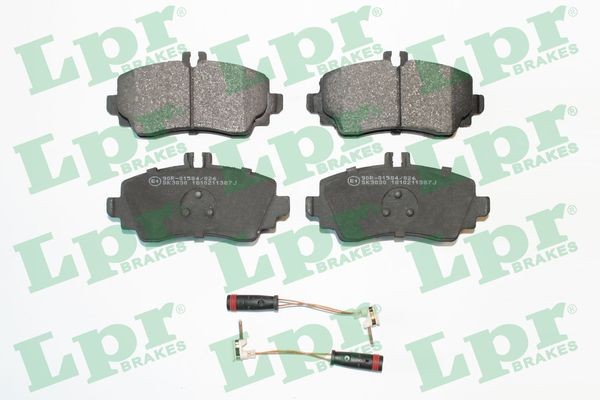 Plaquettes de frein LPR 05P1387 pour disques de Mercedes-Benz