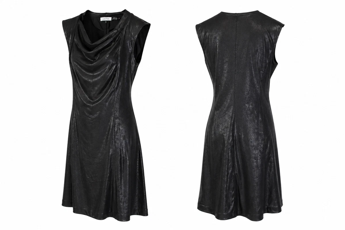 Calvin Klein Knee Length Faux Leather Dresses for Women for sale | eBay