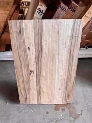 Black Limba 22''x14.8''x1.78'' Variegated Kiln Dried  Bass Body blank KD Frake