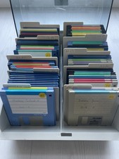 71 Stück AMIGA 3,5" Disketten/Leerdisketten•mit Diskettenbox u. Schlüssel•AMIGA