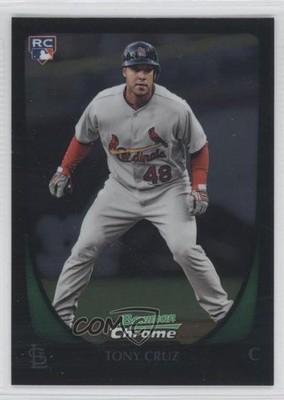 2011 Bowman Draft Chrome Tony Cruz #27 5v2