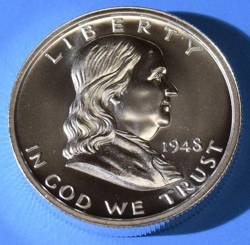 FRANKLIN HALF TRIBUTE 2 TROY OUNCES .999 FINE SILVER INTAGLIO MINT 39MM