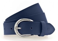 Tamaris Leather Belt W105 GüRtel Royal Blue Dunkelblau Neu