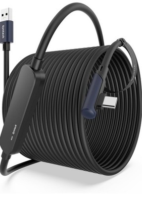 Syntech Link Cable 33 FT with Signal Booster Compatible with Meta/Oculus Quest 3