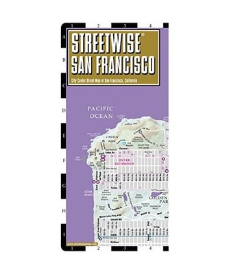 Streetwise San Francisco Map - Laminated City Street Map of San Francisco, Calif
