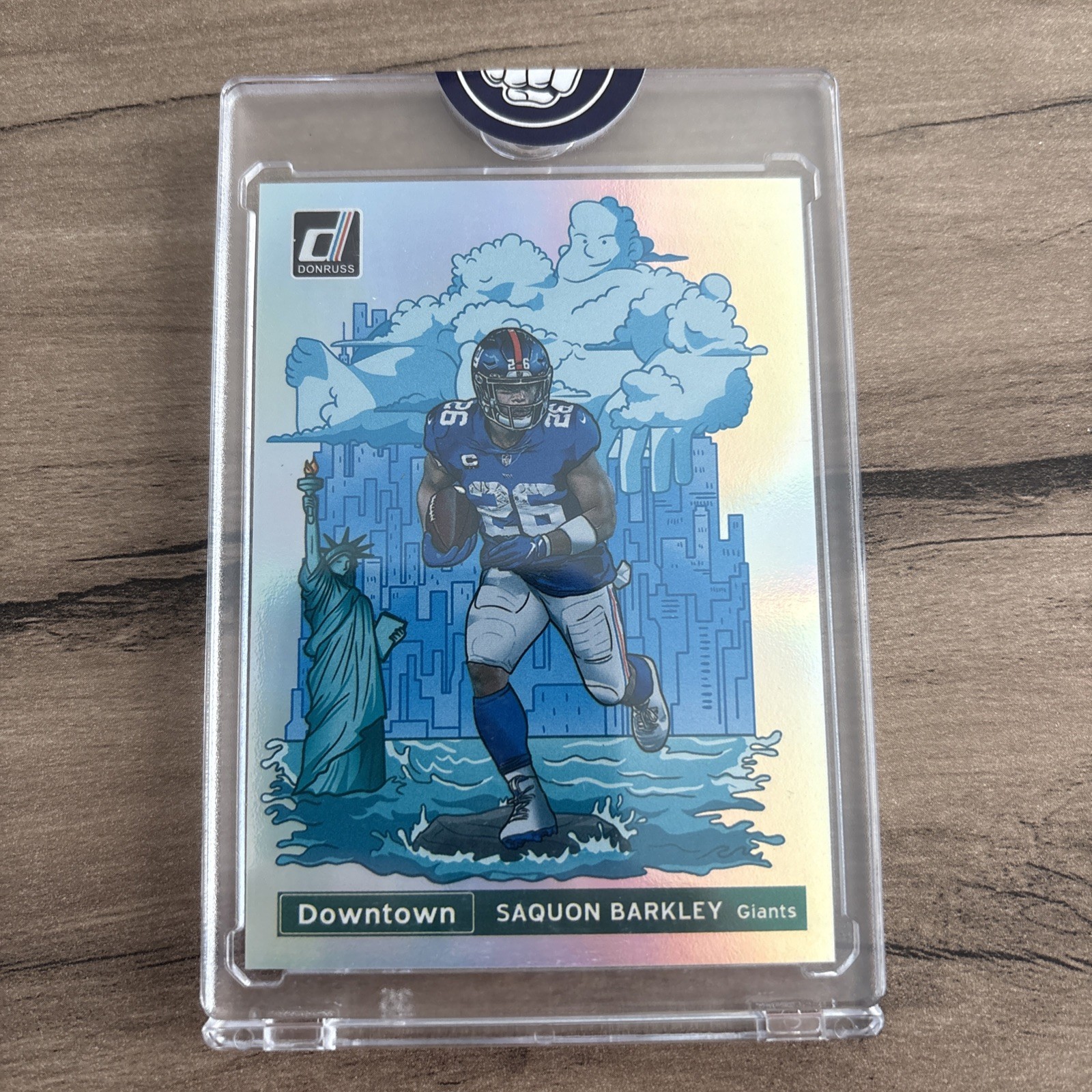 2021 Panini Donruss Downtown Saquon Barkley DT-6