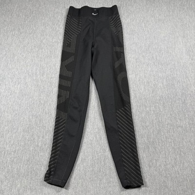 Nike Leggings Women Small Black Pro Therma-FIT ADV Compression Tight Yoga Gym