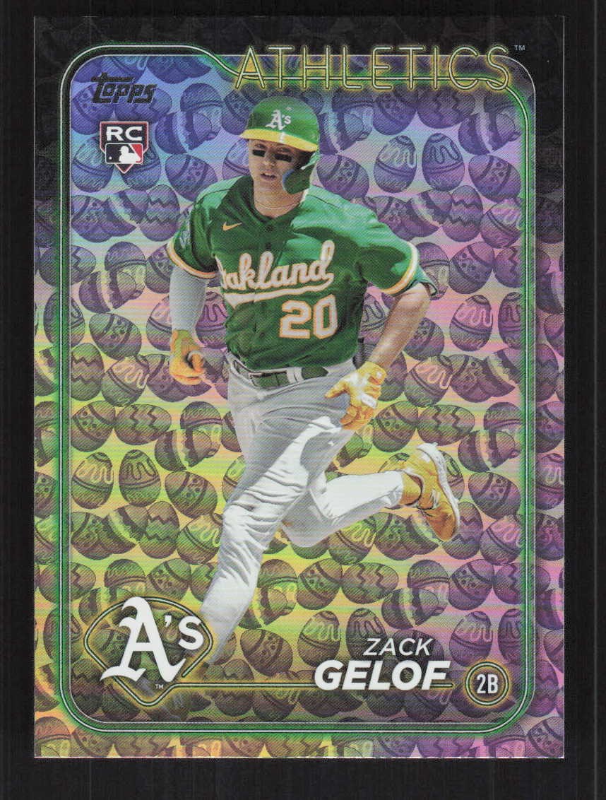 Zack Gelof 2024 Topps Holiday Eggs Rookie #166