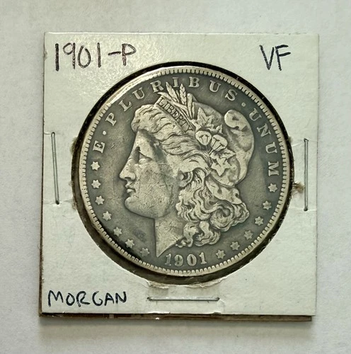 1901-P Morgan Silver Dollar - Very Fine (VF)