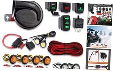 Universal ATV UTV Turn Signal Kit, SXS Signal Street Legal Blinker Kit