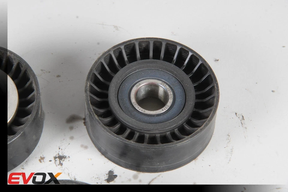 2008-2015 Mitsubishi Lancer Evolution MR GSR Evo X Engine Belt Tensioner PulleyS - Image 3 of 4