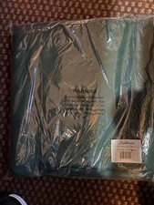 Linen Polyester Poplin Rectangular Tablecloth,90 / 156. Made in USA HUNTER GREEN