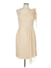 David's Bridal Women Brown Cocktail Dress 10