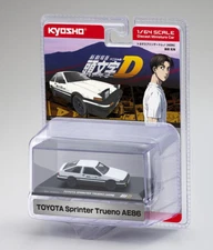 Kyosho 1/64 TOYOTA TRUENO SPRINTER AE86 *Initial D* Die Cast Model -WHITE-