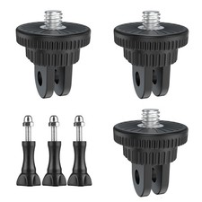3 Pack 1/4" Screw ABS New Style Tripod Mount Adapter for GoPro Insta360 DJI