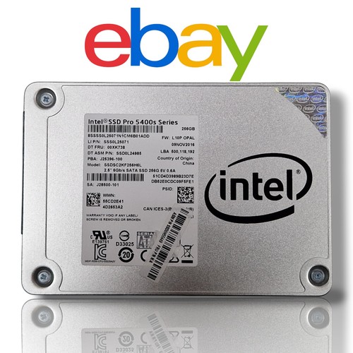 🔥 Intel SSD Pro 5400s 256GB SATA 2.5" 6Gb/s 98% Zustand geprüft ⚡️ #FF176