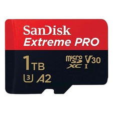 SANDISK -Extreme -Pro 1TB Micro SDHC Class 10 V30 A2 UHS-I U3 Memory Card