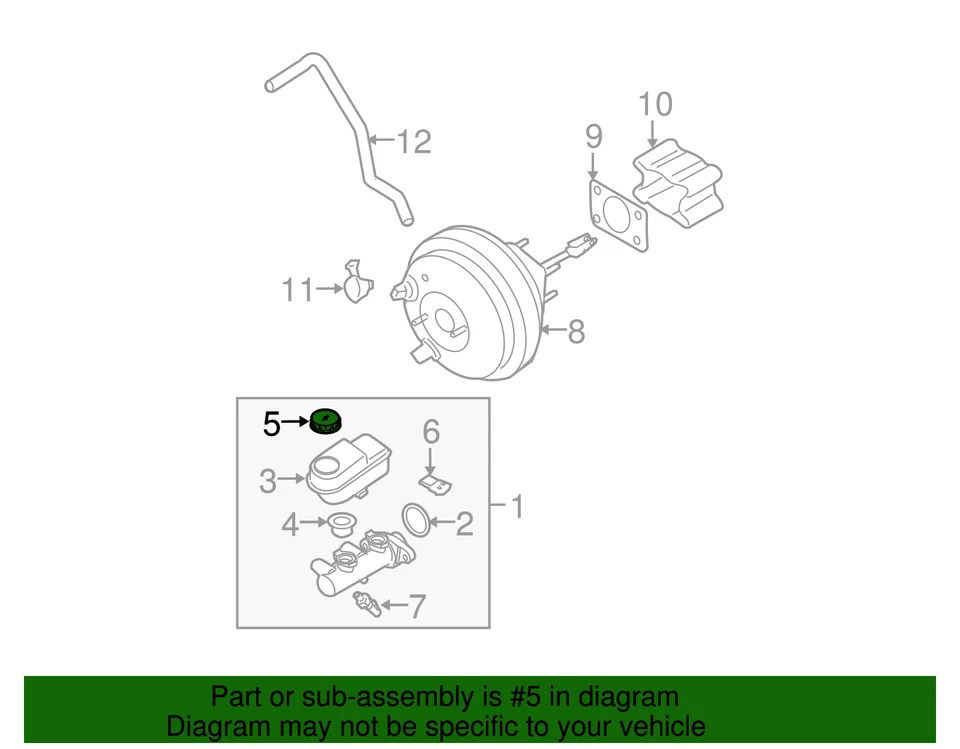 Tapa depósito original Nissan 46020-AL600 Foto 3 de 3
