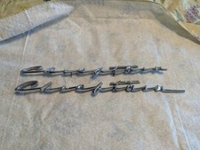 1957 Pontiac Chieftain Fender Emblems