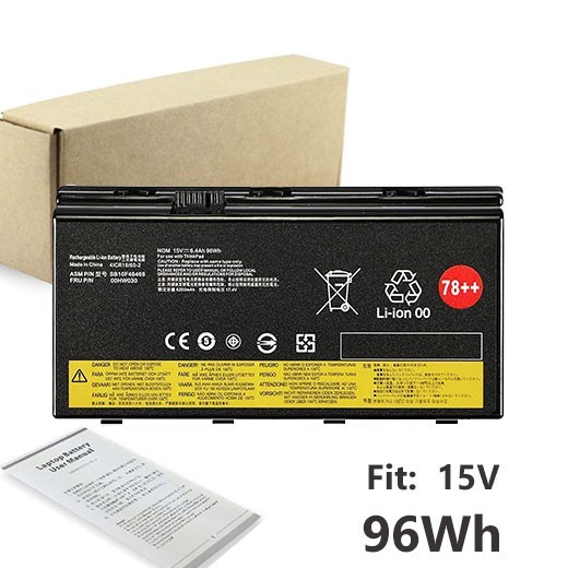 Batterie 5B10W13950 pour ThinkPad P71 P70 - Cellules Longue Durée 96Wh