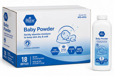 MED PRIDE Baby Powder 22oz Cornstarch Talc-Free Aloe Vitamin E Skin Protectant 2