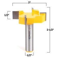 2 Diameter Spoilboard Surfacing Router Bit - ...
