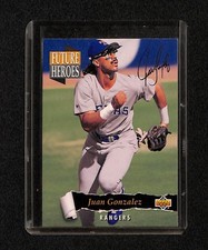 1993 Upper Deck #58 Juan Gonzalez Future Heroes