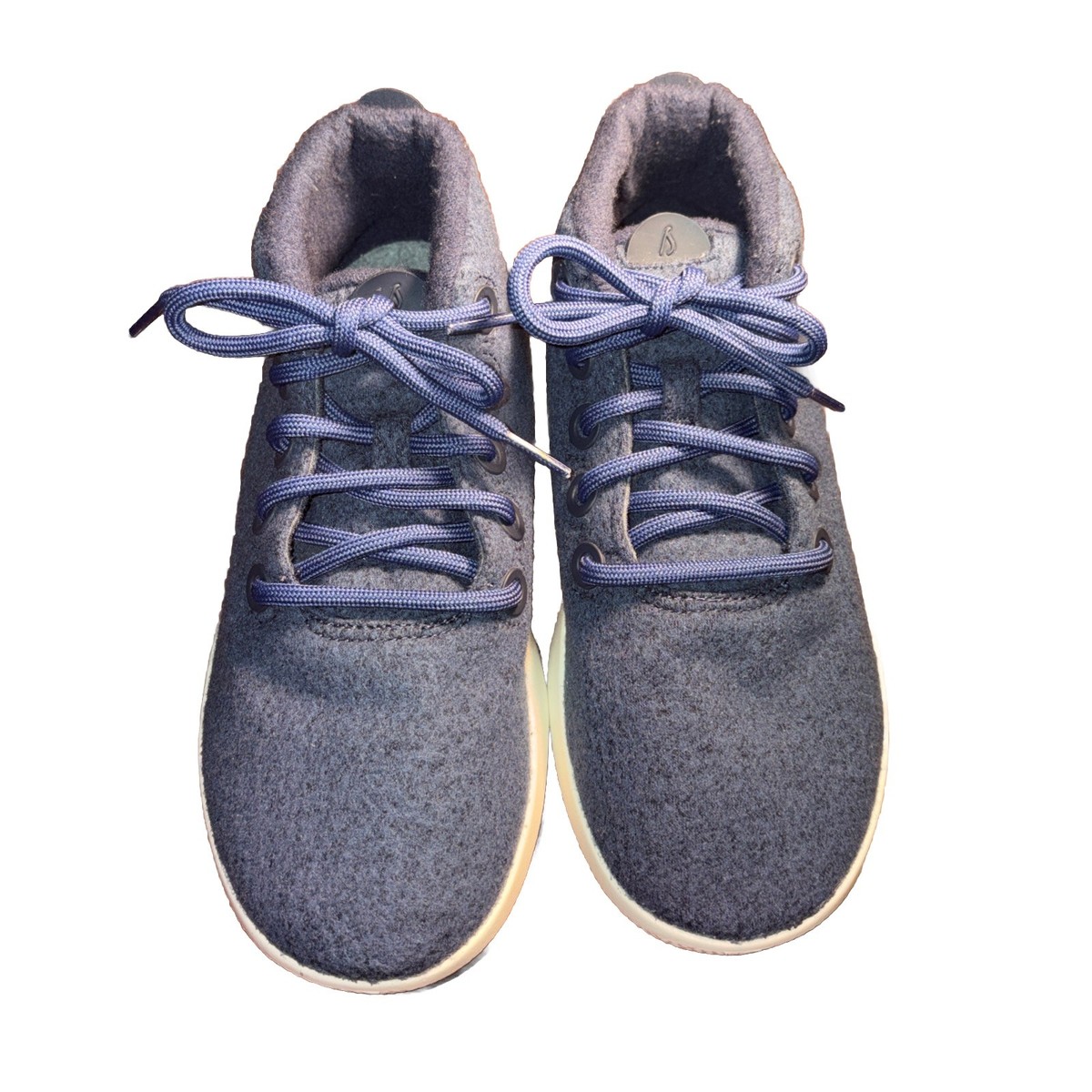 ALLBIRDS WOOL RUNNER-UP MIZZLE HI-TOP NAVY SHOES WOMEN