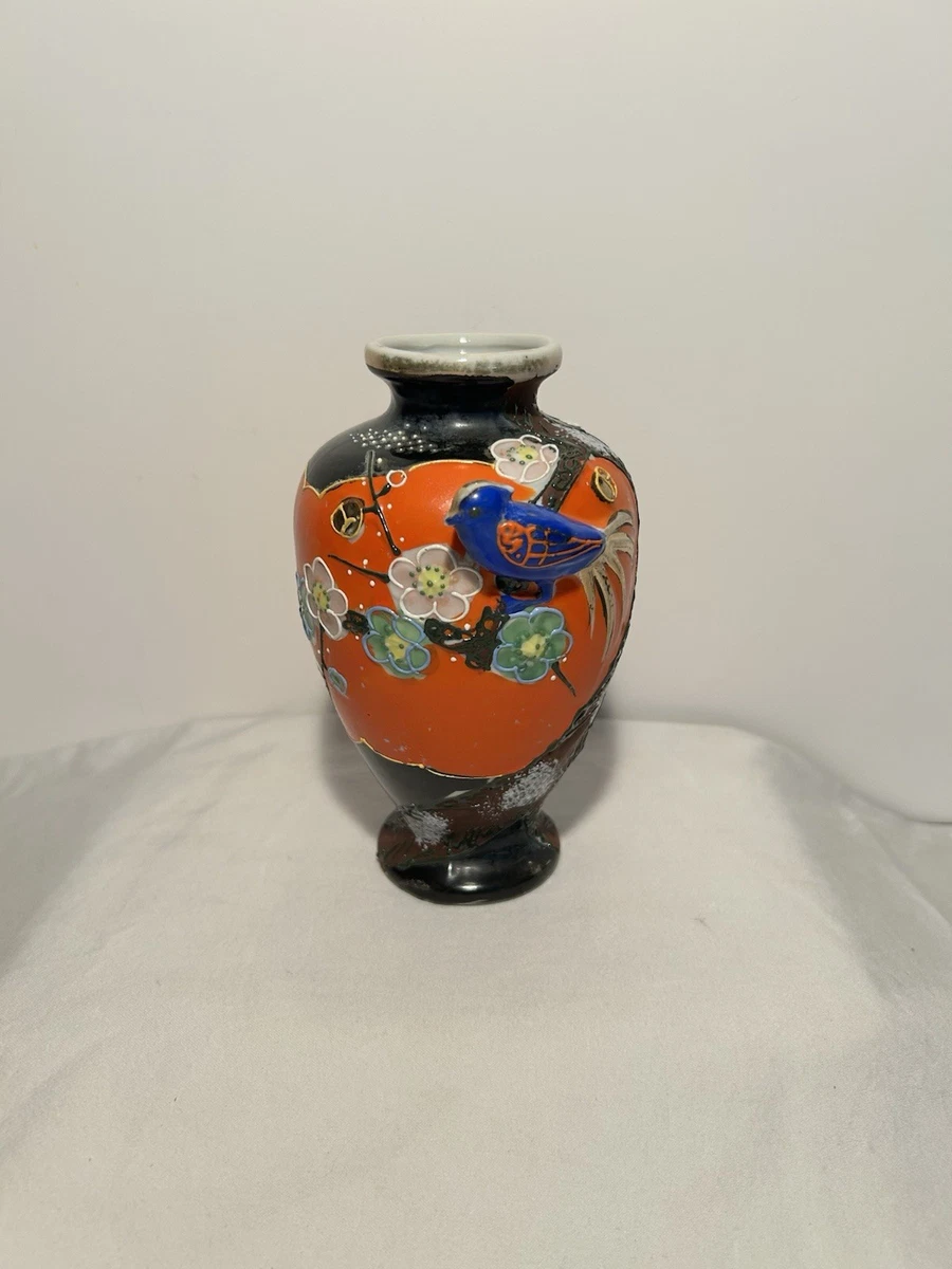 日本鸟花瓶收藏日本花瓶、罐子(1900-现在) | eBay
