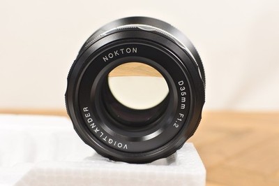 Voigtlander D35mm F1.2 Nokton MF Lens for Nikon Z Mount w/Hood