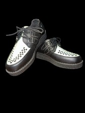 Zapatos Creepers Demonia V-creeper-516 Hombre Negros Men Zapatos