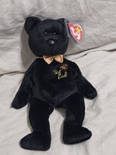 TY Beanie Baby "The End" Bear with Tag Errors 1999 Retired Errors Vintage Tags