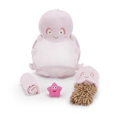 New DEMDACO Splish Splash 4 Piece Bath Gift Set for Baby, Octopus