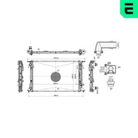 MotorküHler WasserküHler ERA 673064 FüR Audi A4 B8 8K2 Avant 8K5 A5 Sportback Q5