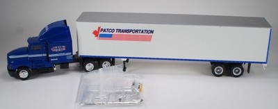 HO 1:87 Promotex 6217 Kenworth T-600 Sleeper Cab w/45' Dry Van Trailer - PATCO